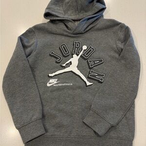 Jordan Kids Charcoal Hoodie
